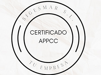 Redacción Prerequisitos y Manual APPCC y certificación de cumplimiento